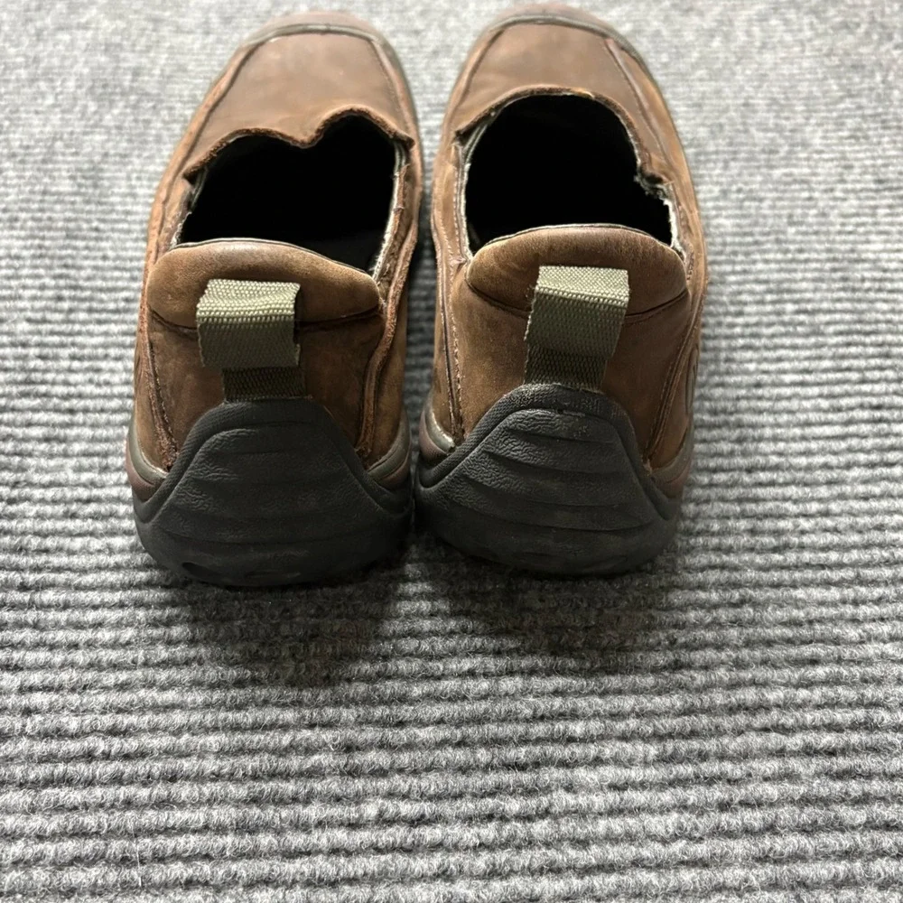 Merrell Kaolin Cocoa Mens Brown Leather Slip On‎ Shoes J15381 Size 8